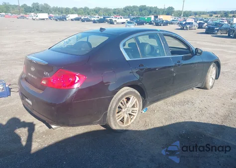 2013 Infiniti G37X z USA, uszkodzony, nr VIN JN1CV6AR5DM768332